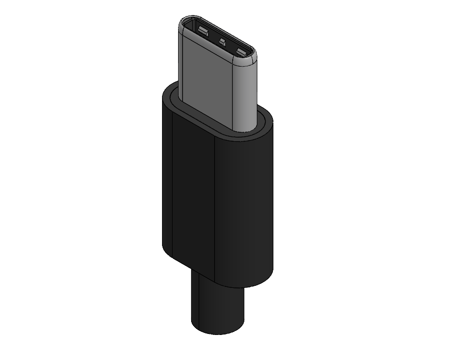 USB C公连接器板外壳16